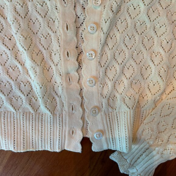 Love Shack Fancy Cropped Cardigan - Picture 3 of 3